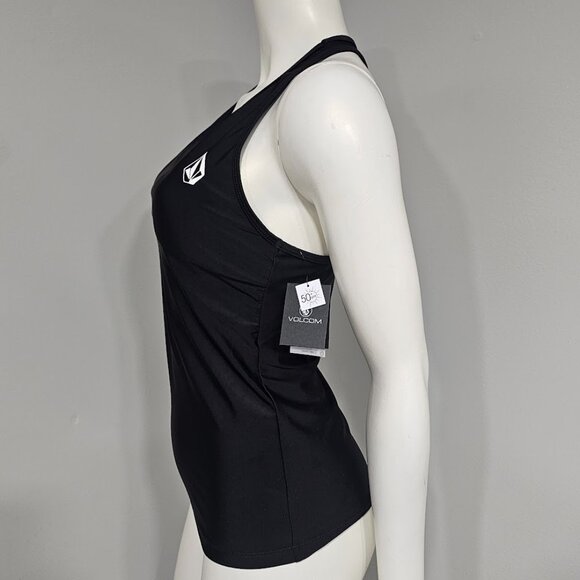 Volcom Simply Core Racerback Tankini Top - Picture 3 of 8